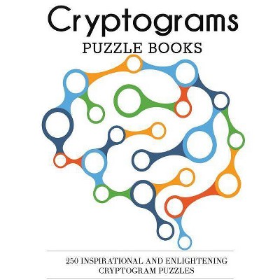 Cryptograms Puzzle Books - Large Print by  Dp Puzzles and Games (Paperback)