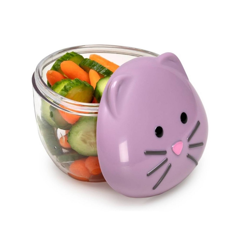 Photos - Baby Food Melii Animal Snack Container - Cat