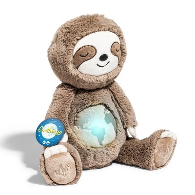 FAO Schwarz Soothings Endangered Earth Sloth 10" Stuffed Animal