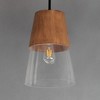Maxim Lighting Carpenter 1 - Light Pendant in  Walnut/Black - 3 of 3