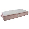 Simplify 40'' x 18'' x 6'' 2pk Under Bed Storage Bags Blush: Underbed Storage Containers with Handles, Folds Flat for Clothing - 2 of 4