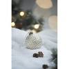 Dexmalle Set of 6 Glass Decorative Hanging Ball Christmas Tree Ornaments - 4 of 4