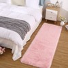 Plush Fuzzy Rugs Ultra Soft Fluffy Furry Rugs Non Slip Non Shedding Area Rug Indoor Carpet Nursery Rugs for Kids Room Bedroom Home Decor - 3 of 4