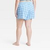 Women's Boxer Pajama Shorts - Colsie™ - 3 of 3