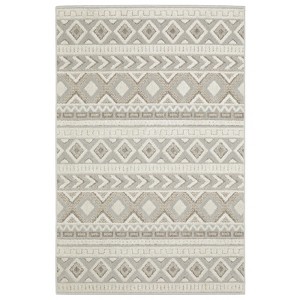 Oriental Weavers Tangier TAN06 Grey/ Beige Indoor Area Rug - 5'3" x 7'6" - 1 of 4