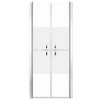 vidaXL Shower Door Half Frosted ESG 35.8 in.x74.8 in. - 3 of 4