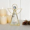 Pavilion Gift Company- October - 6.5" Angel Tealight Candle Holder Religion Faith Birthday Zodiac Libra Scorpio Birthstone Gift - 2 of 4