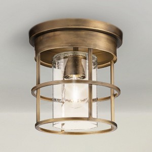 Urban Ambiance Luxury Modern Indoor Ceiling Light,  8-7/8''H x 8-7/8"W x 8-7/8''D,  Aged Bronze Finish, UHP4490 - 1 of 4