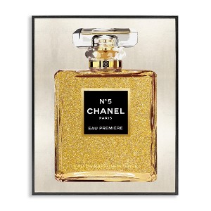 Stupell Industries Fashion Perfume Bottle Black Framed Giclee Art - 1 of 4