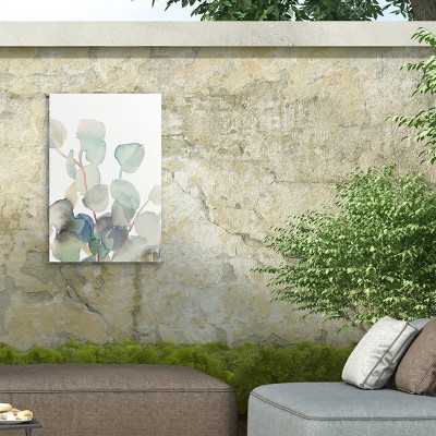 Danhui Nai Eucalyptus III White Crop Outdoor Canvas Wall Art 30x47