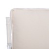 Kazumi Accent Chair W/ Cushion - ACH6508A - White/White - Safavieh - 3 of 4
