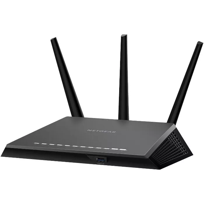 Netgear Nighthawk AC2300 Smart WiFi Router - Black (R7000P-100NAS)