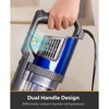 FAPO Wired vacuum cleaner with dual handle design, with 800ml trash can, suitable for standing vacuum cleaners on hard floors - 3 of 4