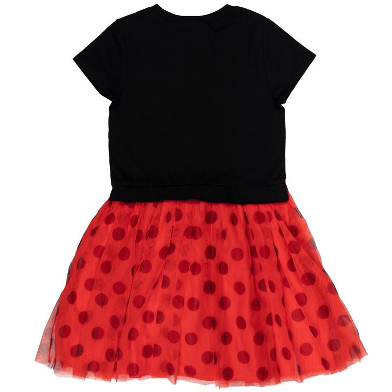 Miraculous Ladybug Rena Rouge Girls Tulle Dress Toddler to Big Kid, 5 of 9