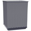 vidaXL Planters 2 pcs Dark Gray 11.8"x11.8"x14.6" Polypropylene - 4 of 4