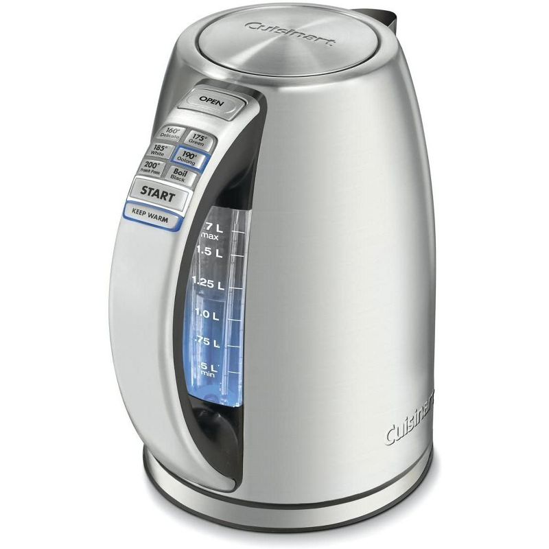 Cuisinart CPK-17FR 1.7 Liter Cordless Electric Kettle, Silver - Certified Refurbished, 1 of 4