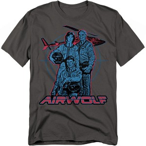 Airwolf Graphic Adult T-Shirt - 1 of 4