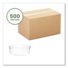 Vegware Round Deli Pots, 8 oz, 4.6" Diameter x 1.5"h, Clear, Plastic, 500/Carton - 4 of 4