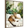 Amanti Art Cats Life Sleepy Time by Justyna Jaszke Framed Canvas Wall Art - 2 of 4