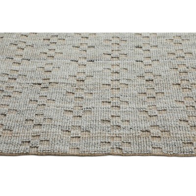 Gray Hand-Tufted Recycled PET Indoor/Outdoor Rug 3' x 5'