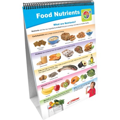 Sportime MyPlate Food Groups Flip Charts, Grades 1 to 4, Set of 10