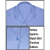 LA LEELA Women's Summer Casual Hawaiian Blouse Shirt Blouses Short Sleeve Button Down Dress Tops Tee Shirts Dresses for Women - 4 of 4