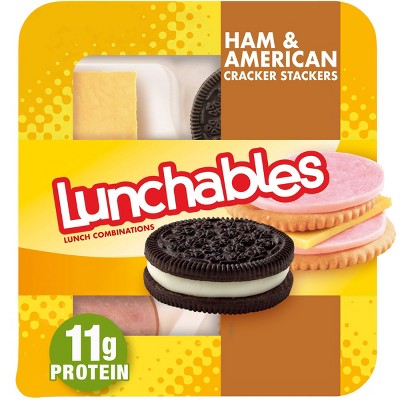 Oscar Mayer Lunchables Ham & American Cheese Cracker Stackers - 3.4oz