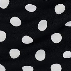 black white dot