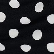 black white dot
