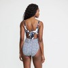 Lands' End Women's Wrap Monokini High Leg One Piece Swimsuit - 2 of 4