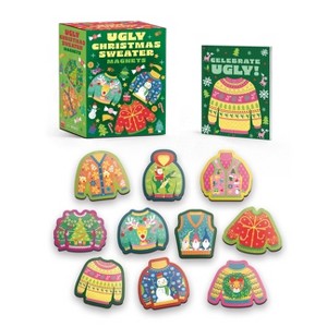 Ugly Christmas Sweater Magnets - (Rp Minis) by  Jessie Oleson Moore (Paperback) - 1 of 1
