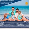 Outdoor Rug Modern Carpet Waterproof Plastic Straw Rug UV-Resistant Reversible Mat for Camping RV Porch Deck Balcony Beach - 4 of 4