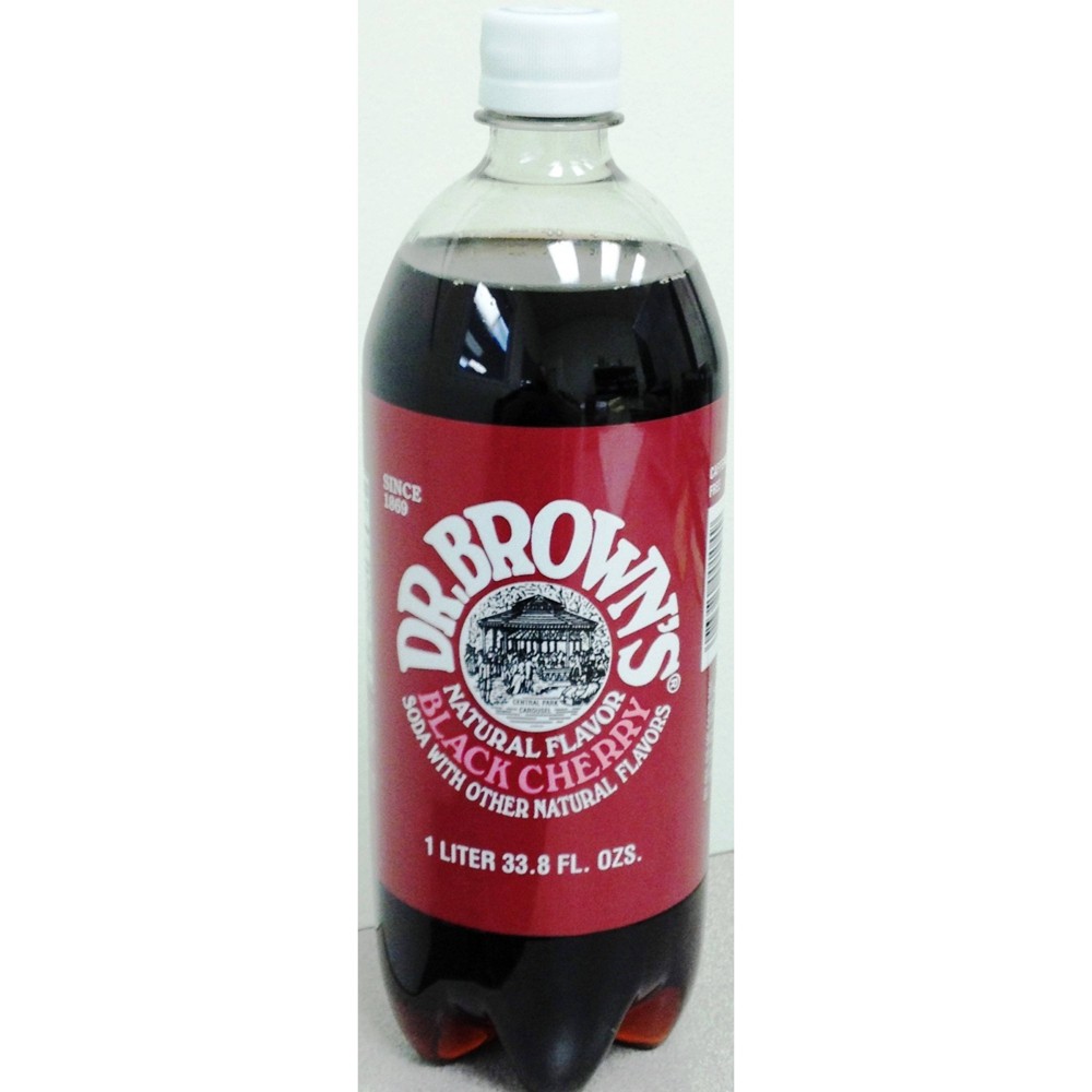 UPC 073970001049 product image for Dr. Brown's Naturally Flavored Black Cherry Soda 33.8oz | upcitemdb.com