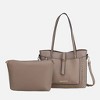 MKF Collection Raya Vegan Leather Women’s Shoulder Bag with Crossbody Pouch by Mia K - 2 of 4