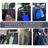 Maison Products Car Seat Headrest Hook 4 Pack Hanger Storage Organizer Universal for Handbag Purse Coat fit Universal Vehicle Car - 3 of 4