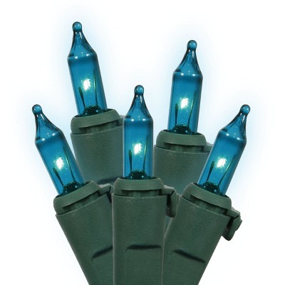 Vickerman Christmas 23' Mini Light Set on Green Wire