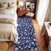 Floral Machine Washable Rug for Living Room Non-Slip Rug for Bedroom Dining Room Office Nursery Playroom Teen Dorm - 3 of 4