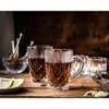 Nachtmann Noblesse 11.7oz Hot Beverage Glasses (Set of 2), 4.5" Crystal Vintage Styled Coffee Mugs, Diamond-Cut Drinkware Set, Durable & Stylish - 4 of 4
