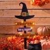 The Lakeside Collection Solar Haunted Area Stake or Set of 2 Skeleton Hand Stakes - 2 of 3