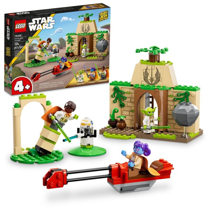 LEGO Star Wars Tenoo Jedi Temple Building Toy Set for Preschoolers 75358, 1 of 7
