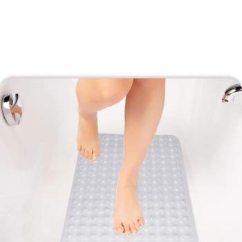 Small Cushion Bath Mat White - Room Essentials™ : Target