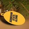 Kennesaw State Owls Alumn Aluminum Holiday Christmas Tree Ornament - 4 of 4