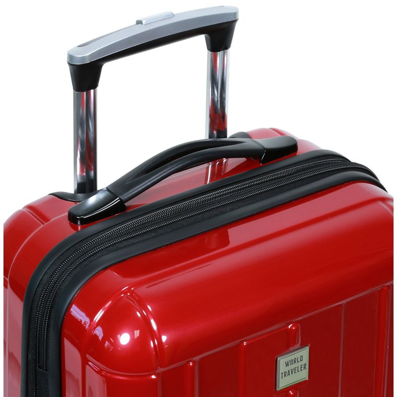 World Traveler Contour Hardside 3-Piece Spinner Luggage Set, 5 of 8