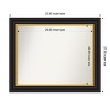 Amanti Art Sierra Non-Beveled Wood Framed Bathroom Vanity Wall Mirror - 3 of 4