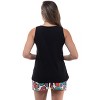 Just Love Womens Tank & Short Cute Pajama Set - Ribbed PJ Sets Sleepwear Loungewear - 3 of 3