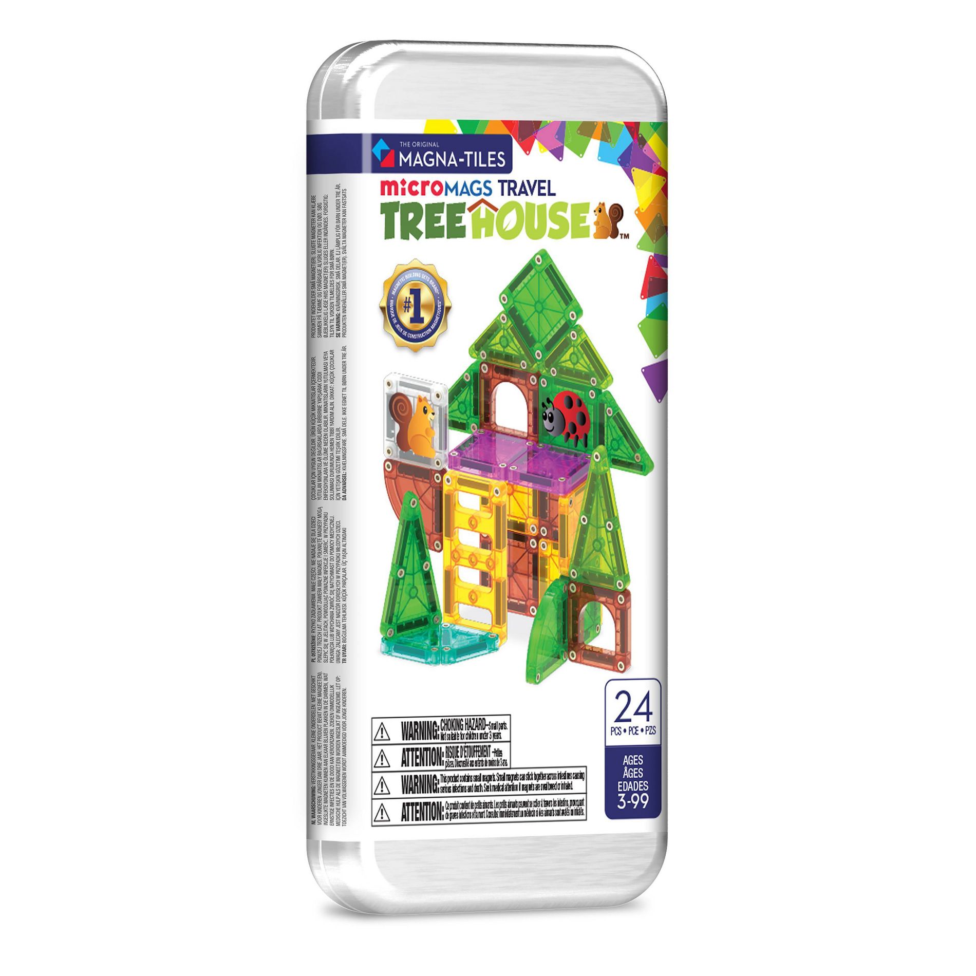 MAGNA-TILES MicroMAGS Travel Set - Tree House