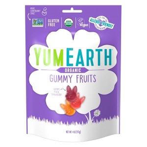 YumEarth Easter Bunny Gummy Fruits - 4oz - 1 of 4