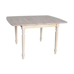 International Concepts Table With Butterfly Extension - 1 of 2