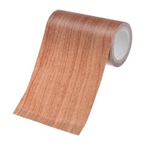 Unique Bargains Self Adhesive Wood Grain Design Durable Easy to Apply Repair Tape - 1 of 4