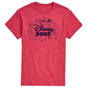 Men's - Disney - Cats & Dogs Short Sleeve Graphic T-Shirt - 1 of 4